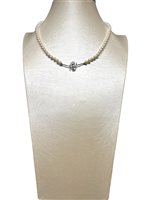 Collana Lelune Donna LELUNE CLASSIC in Oro bianco Perla 5554 - 5554